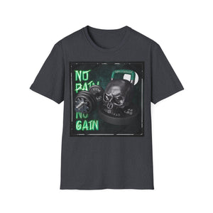 No Pain No Gain Gym T-Shirt | Exclusive Motivational Workout Tee | Push Your Limits