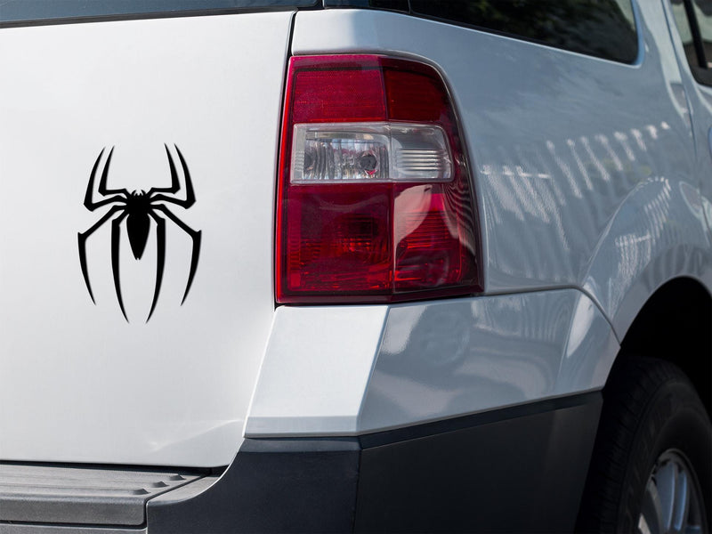 Spider Vinyl Decal: Creepy Bug Sticker, Halloween Decor