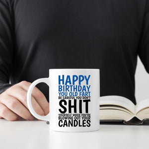 Birthday mug gift Mug Perfect for Him Old man Mug funny Birthday Gift Idea best friend mug show love gift cup