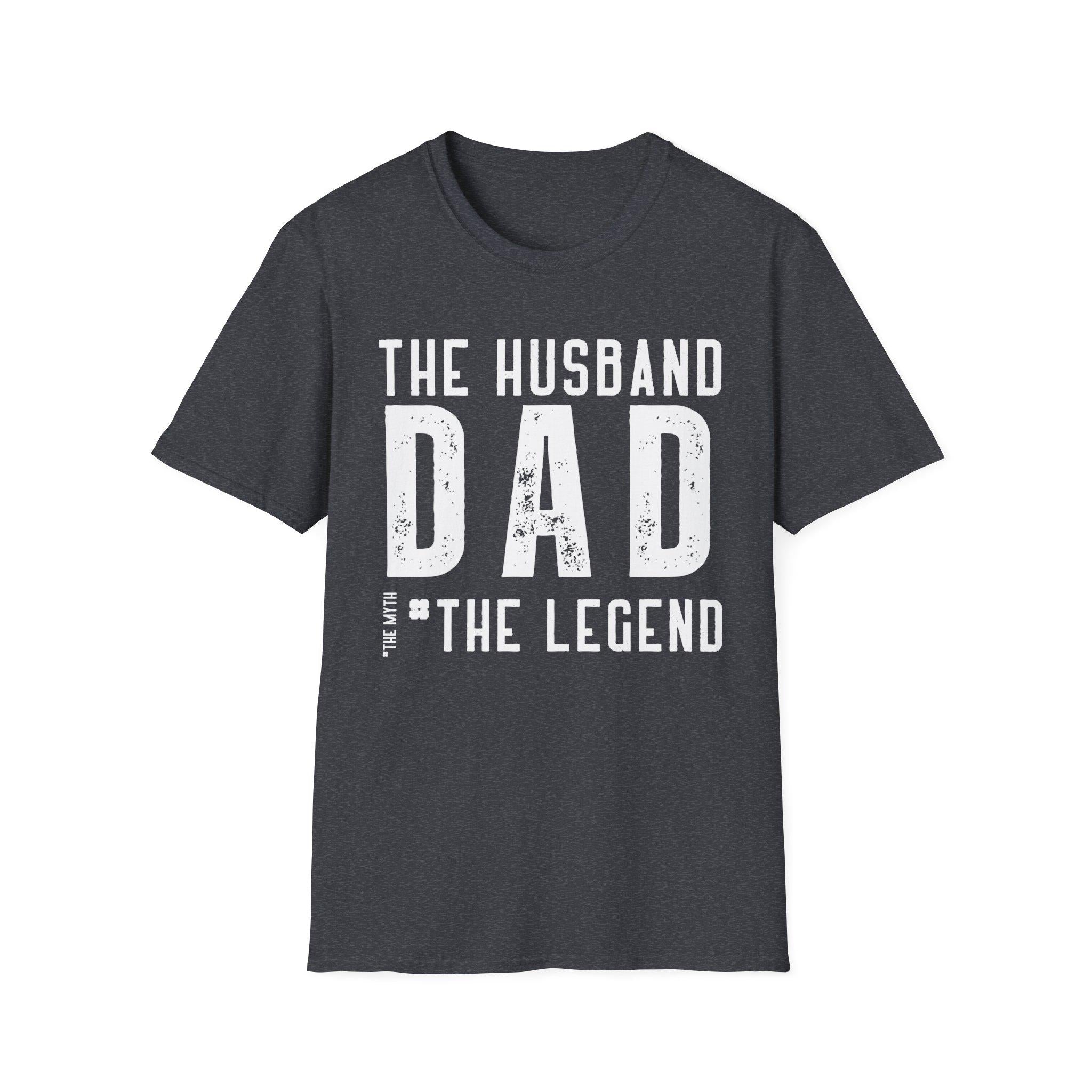 Husband Dad Legend T-Shirt - Soft Cotton Birthday Gift