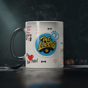Magical Pet Lover’s Gift Idea: Ceramic Heat Change Mug for Dog Lovers
