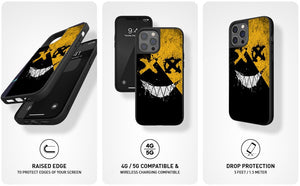 Phone Case, Colors for Your, iPhone 11 | 12| 13 | 14 Pro Max, Samsung, in 2023, Yellow, Black, and White