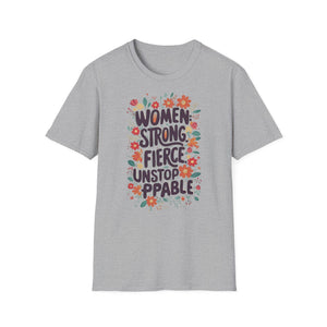 Trendy Women T-Shirt | Damen Fashion Tee | Soft Cotton Casual Tshirt for Everyday Wear