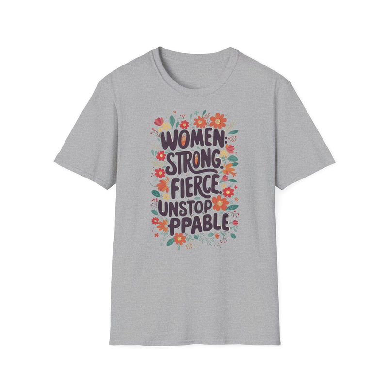 Trendy Women T-Shirt | Damen Fashion Tee | Soft Cotton Casual Tshirt for Everyday Wear