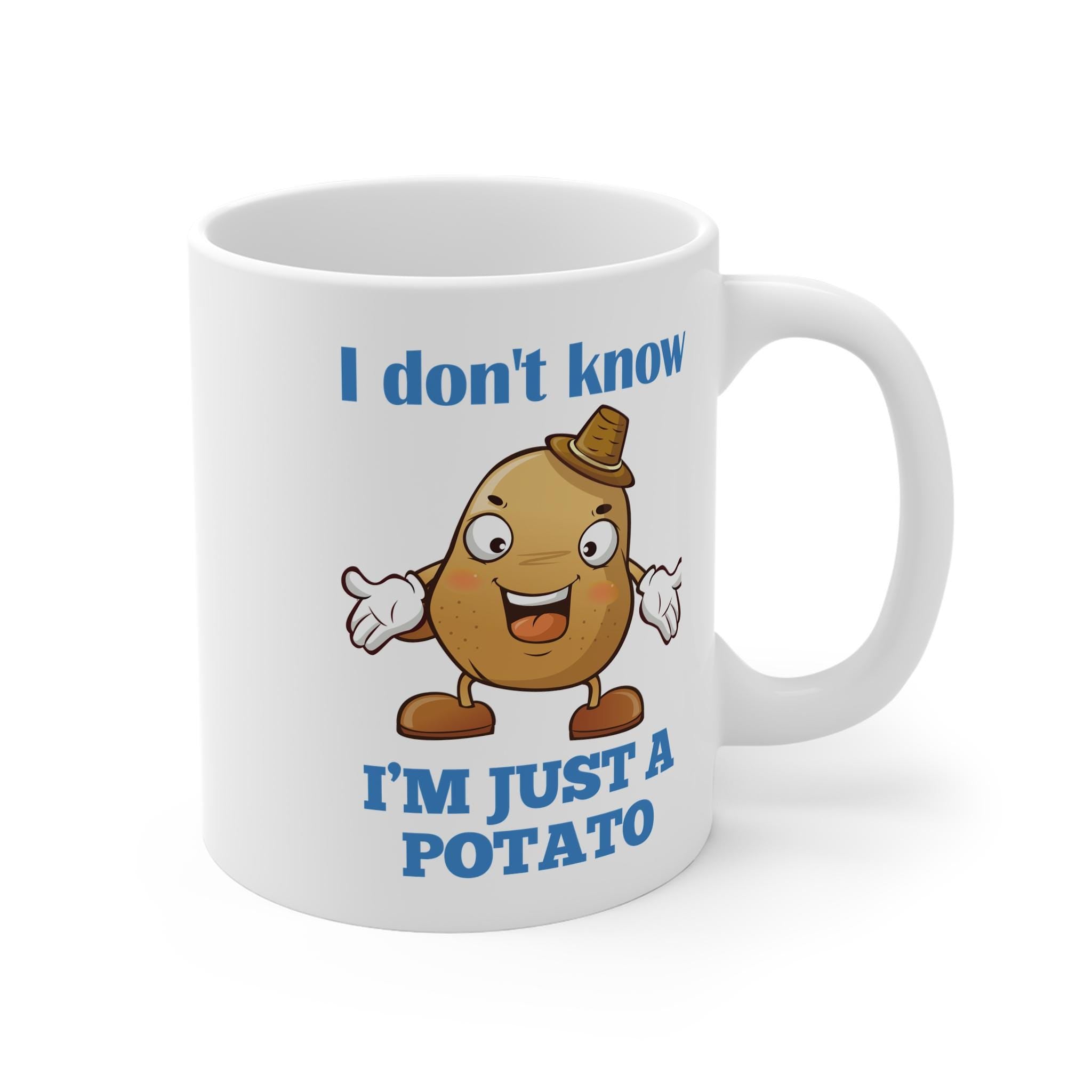 Funny Potato Coffee Mug: Novelty Kitchen Decor