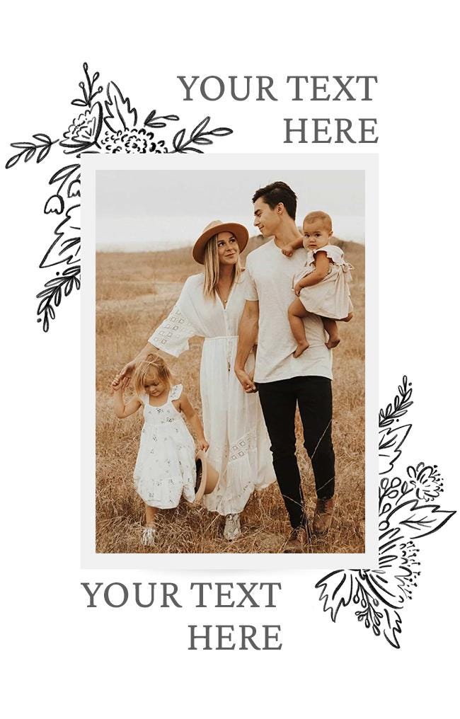Personalised Photo Wallet Card and Greeting card For Husband, Wife Or Family, Anniversary Photo Gift For Him, Her | Custom Photo and Text