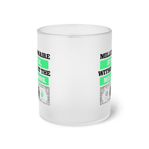 Millionaire Style, Without the Millions - Elegant Frosted Glass Mug