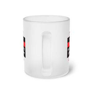 Frosted Glass Mug I'm Not Rich, But I Live Like I Am  Glass Mug