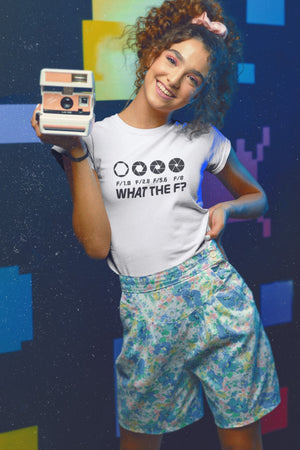What The F Stop Tee ∙ Photographer Gift ∙ What The F Stop Photographer Shirt ∙ DSLR Camera Shirt ∙ F-Stop T-Shirt ∙ Softstyle Unisex Shirt