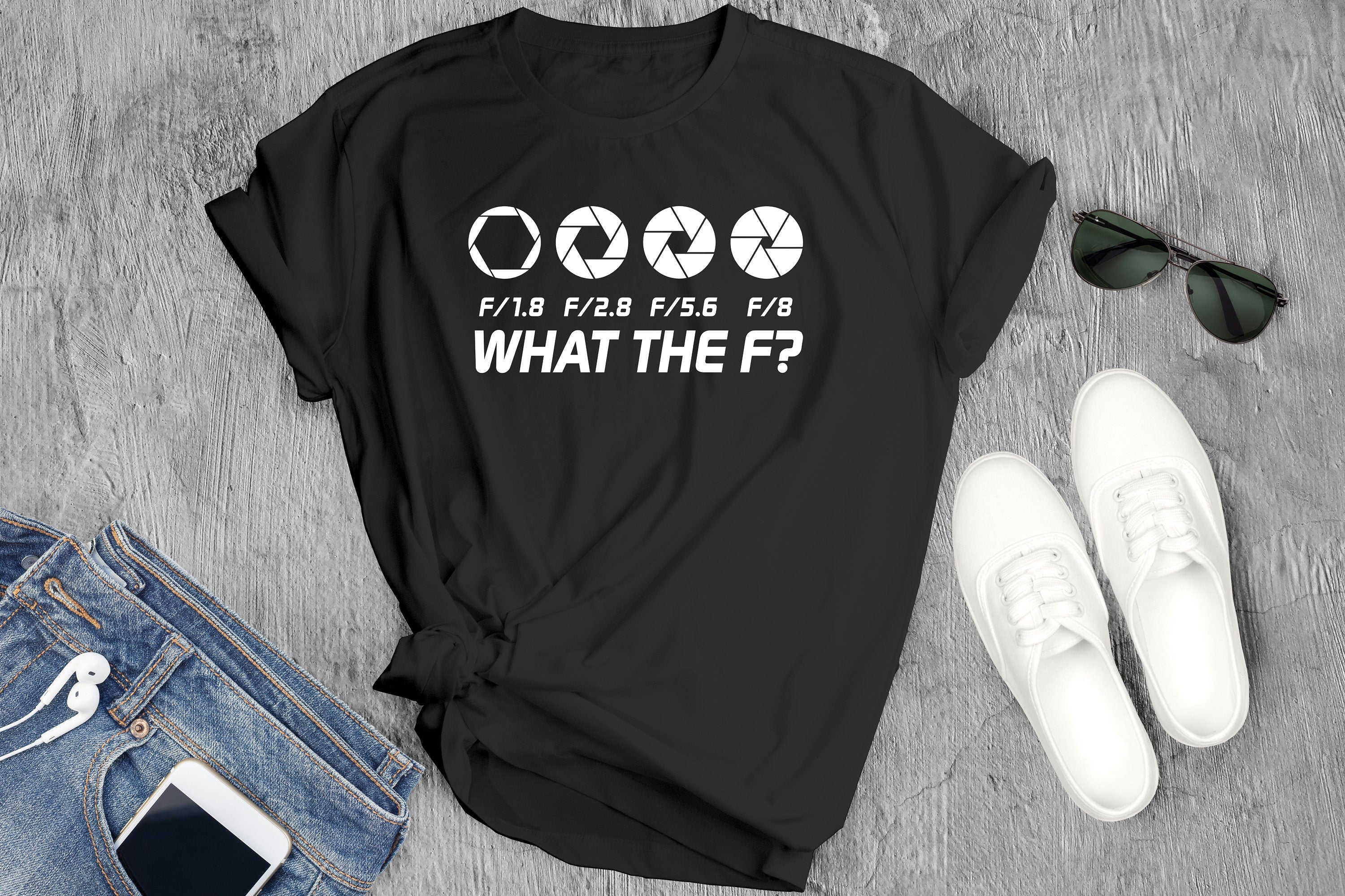 What The F Stop Tee ∙ Photographer Gift ∙ What The F Stop Photographer Shirt ∙ DSLR Camera Shirt ∙ F-Stop T-Shirt ∙ Softstyle Unisex Shirt