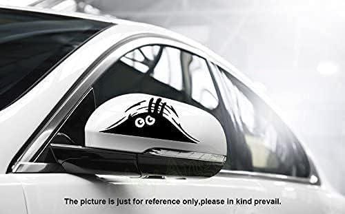 3D Peeking Monster Car Sticker: Funny Cartoon Vinyl Decal