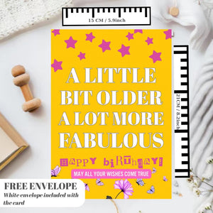 Funny Birthday Cards for Women, Birthday Cards for Women Friend, Funny Birthday Cards
