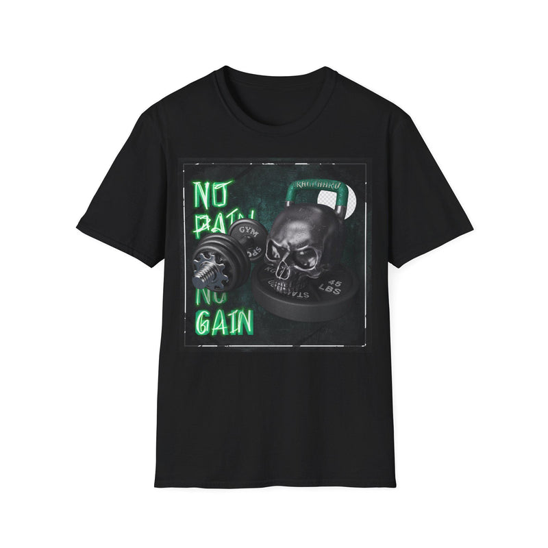 No Pain No Gain Gym T-Shirt | Exclusive Motivational Workout Tee | Push Your Limits
