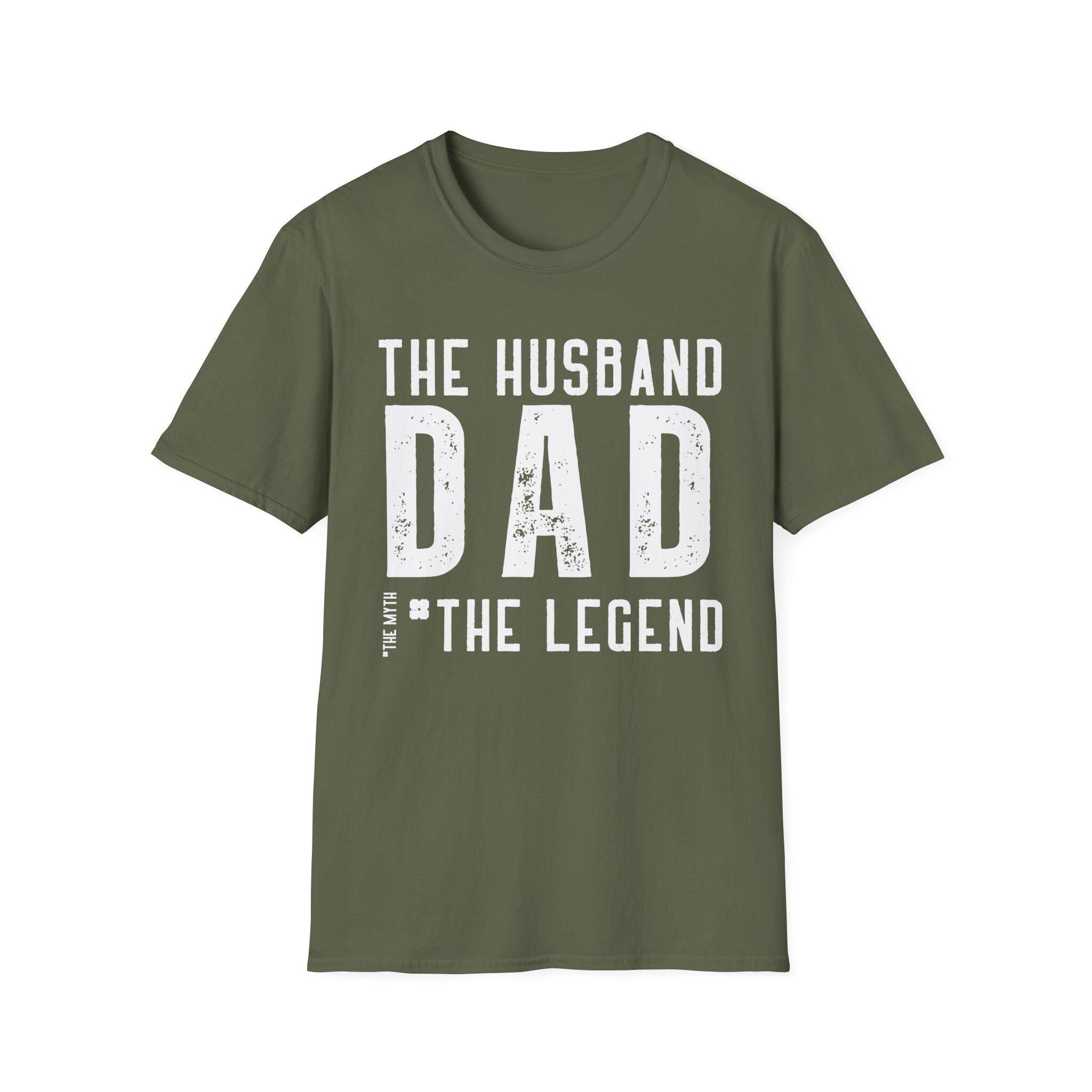 Husband Dad Legend T-Shirt - Soft Cotton Birthday Gift