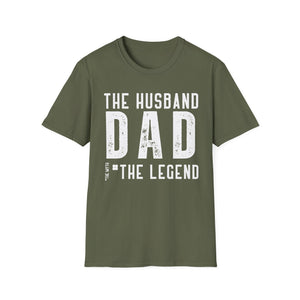Husband Dad Legend T-Shirt - Soft Cotton Birthday Gift