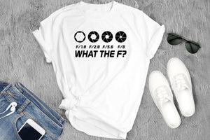 What The F Stop Tee ∙ Photographer Gift ∙ What The F Stop Photographer Shirt ∙ DSLR Camera Shirt ∙ F-Stop T-Shirt ∙ Softstyle Unisex Shirt