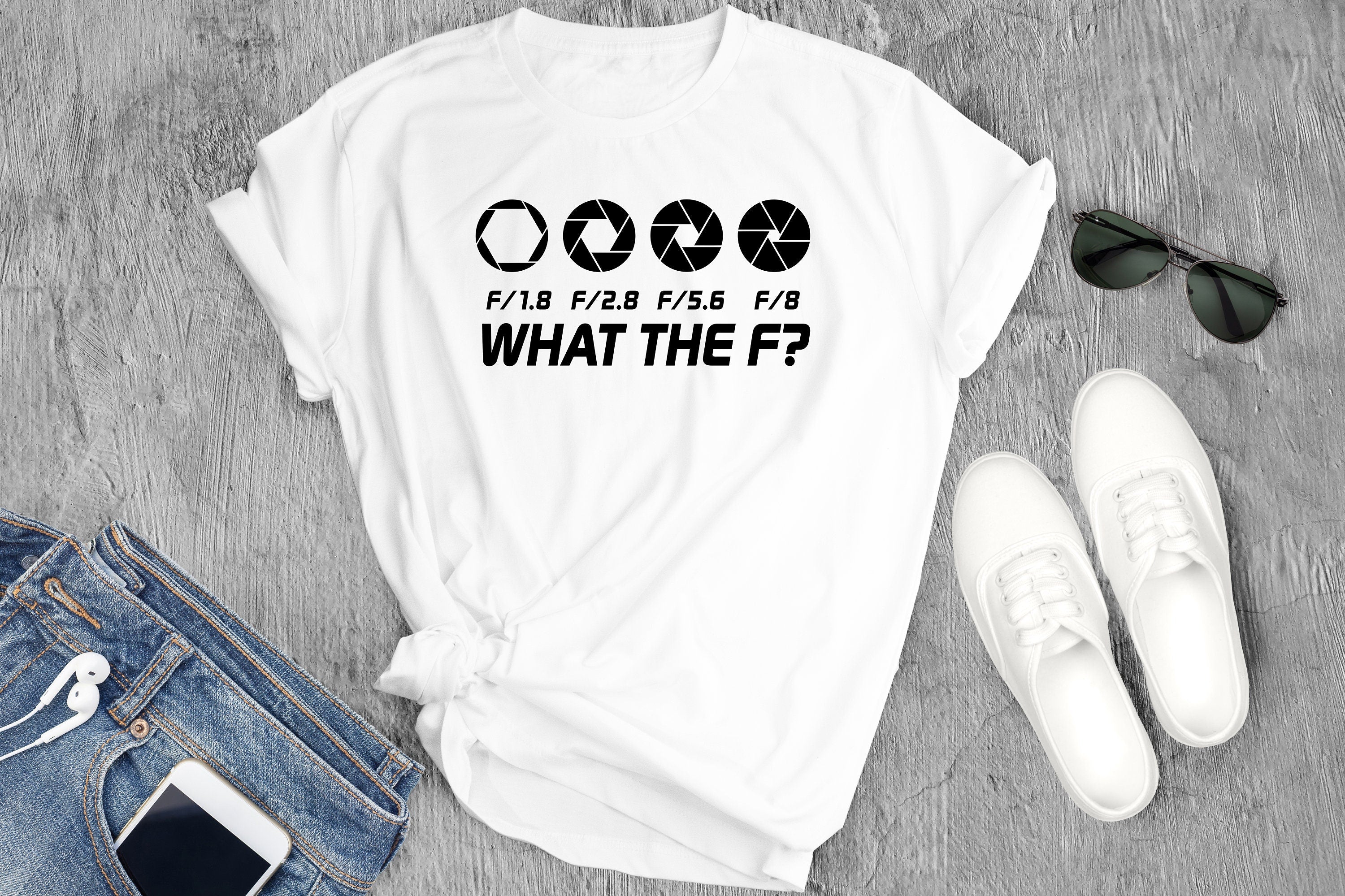 What The F Stop Tee ∙ Photographer Gift ∙ What The F Stop Photographer Shirt ∙ DSLR Camera Shirt ∙ F-Stop T-Shirt ∙ Softstyle Unisex Shirt