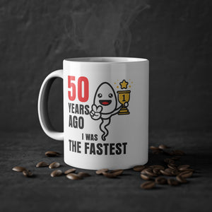 Funny 50th Birthday Coffee Mug: Humor Gift