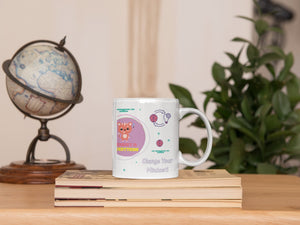 Mug Morning MINDSET Self Care Motivational Affirmation Wellbeing  Mental Health Mindset Law of Attraction Manifest ceramic mug