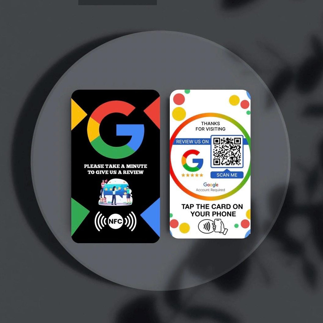 Google Review Tap Card: Instant Customer Reviews - Scan or Tap