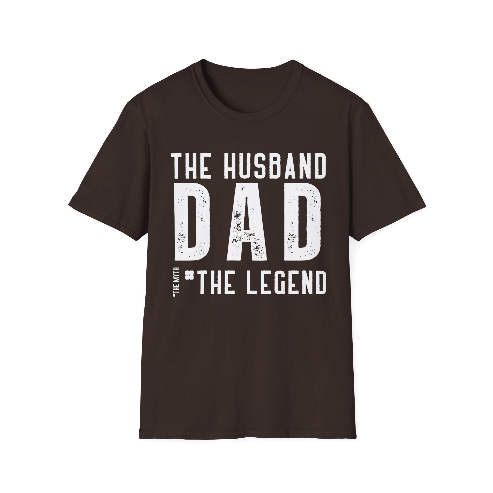 Husband Dad Legend T-Shirt - Soft Cotton Birthday Gift
