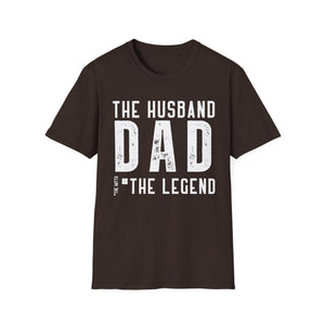 Husband Dad Legend T-Shirt - Soft Cotton Birthday Gift