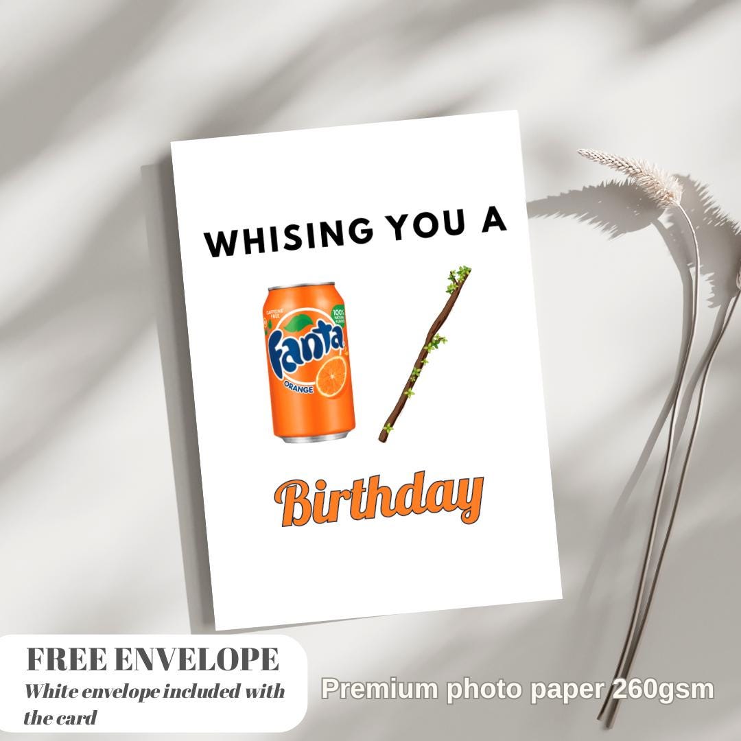 Funny Birthday Card for Daddy - Have a Fantastick Birthday Card for Him - Men Gift Card