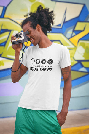 What The F Stop Tee ∙ Photographer Gift ∙ What The F Stop Photographer Shirt ∙ DSLR Camera Shirt ∙ F-Stop T-Shirt ∙ Softstyle Unisex Shirt