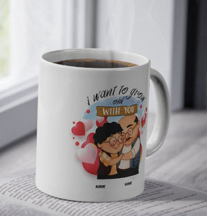 Grow Old With You Mug: Personalized Couple Gift