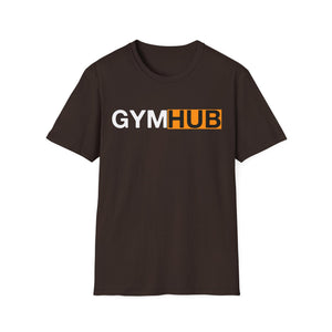 Funny Gym Hub Unisex T-Shirt, Gym Lovers Workout Jersey, Motivation Gift for Gym Freaks, Training Tee for Boyfriend Girlfriend, Creative