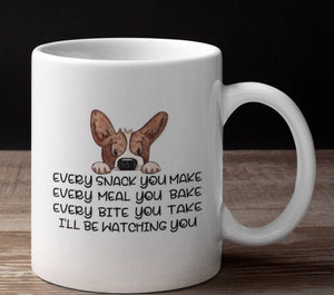 Custom Dog Mug: Personalized Pet Portrait, Dog Memorial Gift