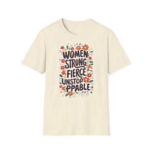 Trendy Women T-Shirt | Damen Fashion Tee | Soft Cotton Casual Tshirt for Everyday Wear