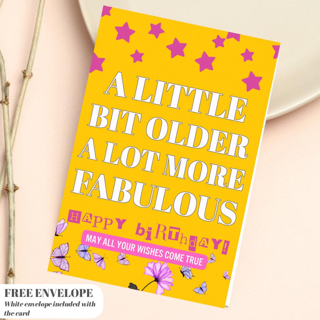 Funny Birthday Cards for Women, Birthday Cards for Women Friend, Funny Birthday Cards