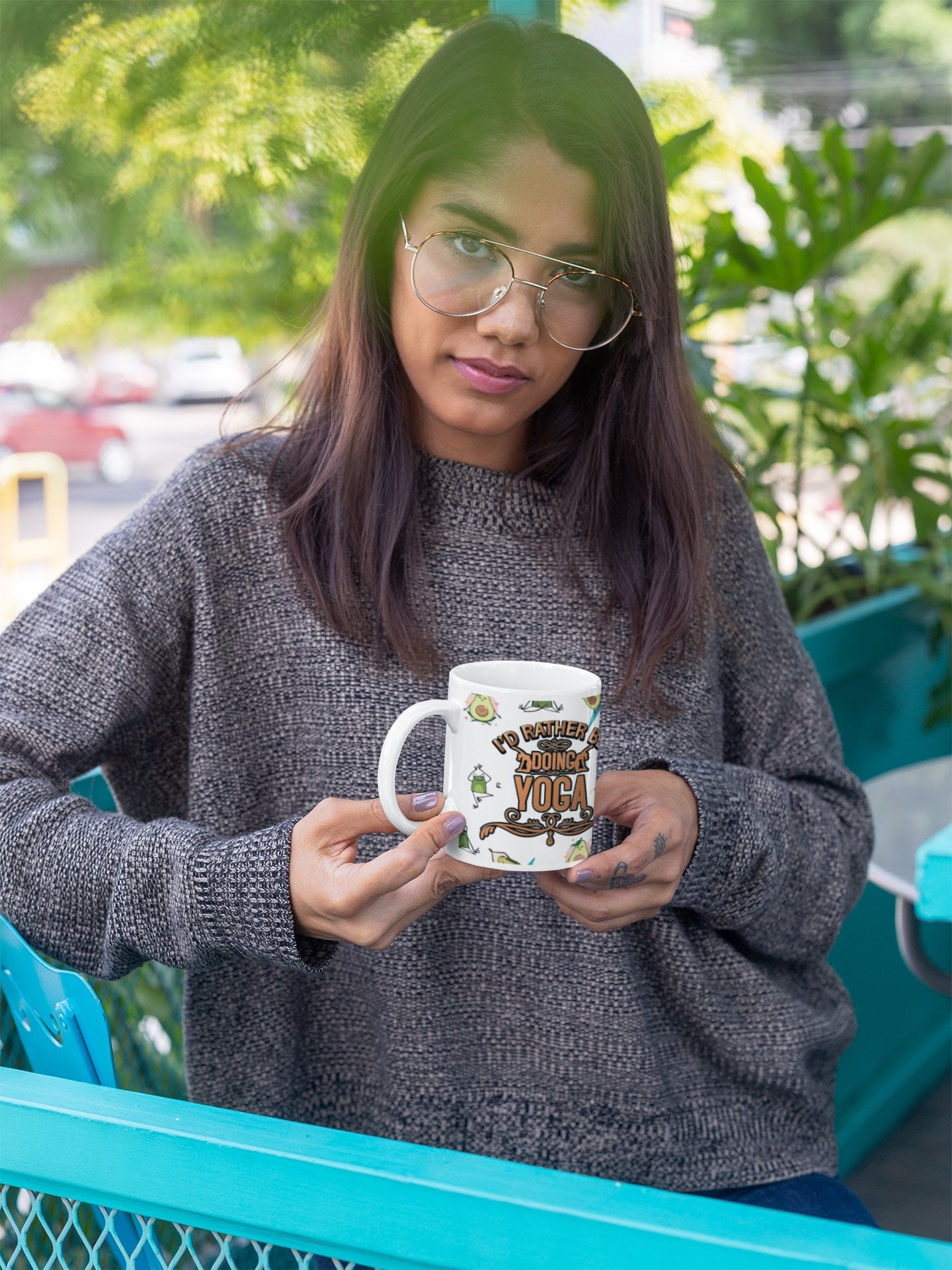 I’d Rather Be Doing Yoga Ceramic Mug: The Perfect Birthday Gift for Her and him