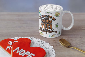 I’d Rather Be Doing Yoga Ceramic Mug: The Perfect Birthday Gift for Her and him