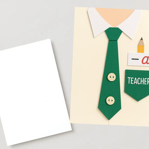 Teacher Greeting Card | Teacher Gifts Christmas | Teacher Thank You Card | Cute Teacher Gift | Teacher Christmas Gift Idea