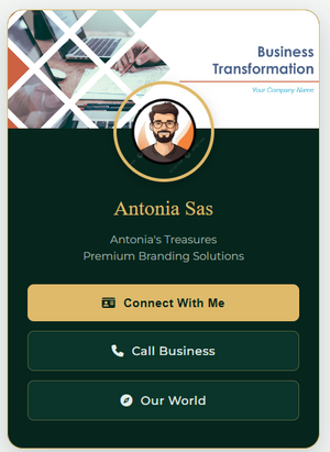 Premium Hybrid NFC & QR Smart Business Card – Instant Digital Profile