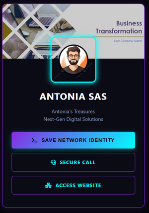 Premium Hybrid NFC & QR Smart Business Card – Instant Digital Profile