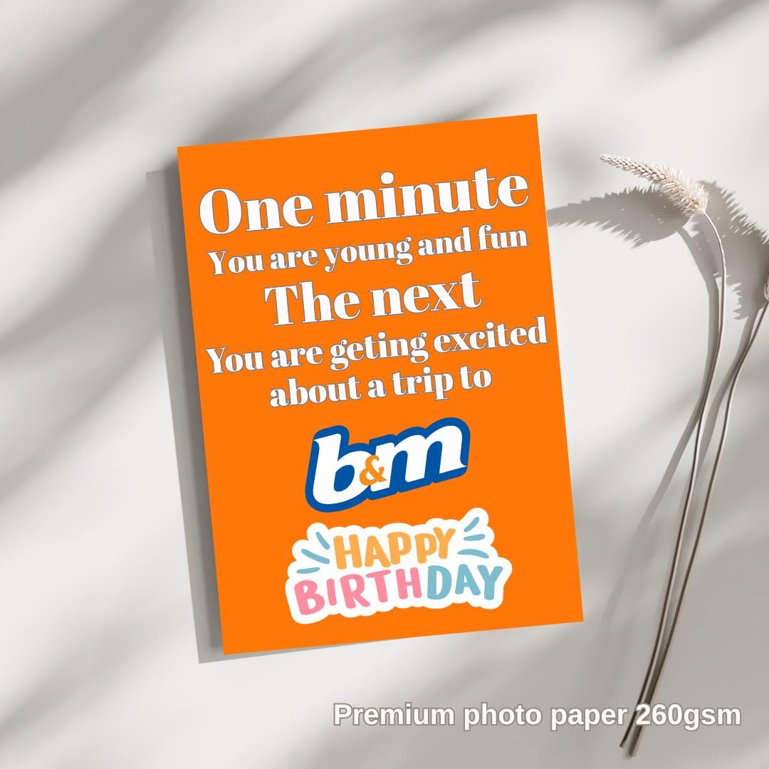 Birthday Card with Envelope Greeting Happy Birthday For friend, sister, mum, dad a5 birthday card with envelope for her or him