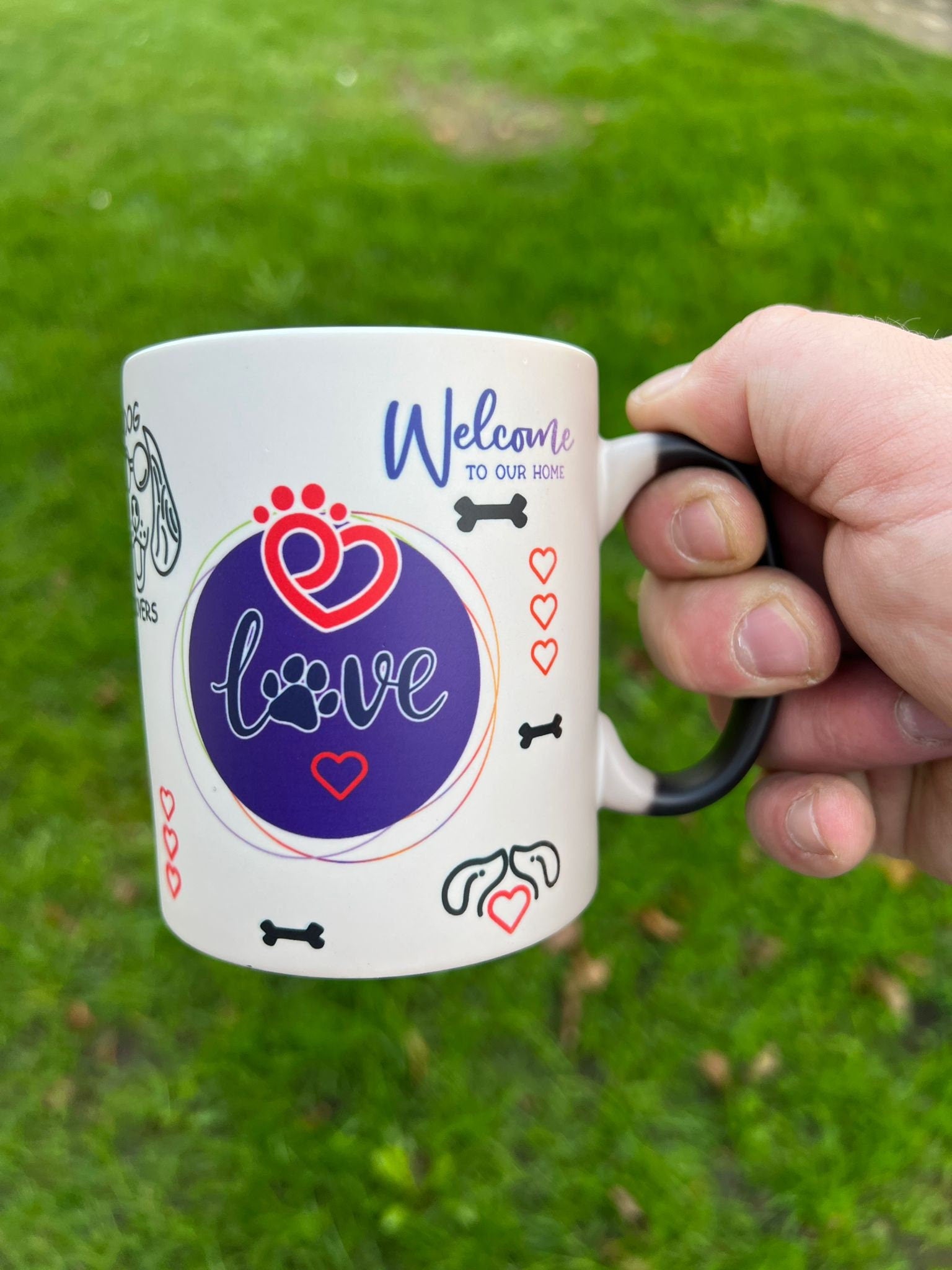 Magical Pet Lover’s Gift Idea: Ceramic Heat Change Mug for Dog Lovers