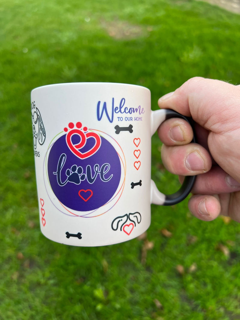 Magical Pet Lover’s Gift Idea: Ceramic Heat Change Mug for Dog Lovers