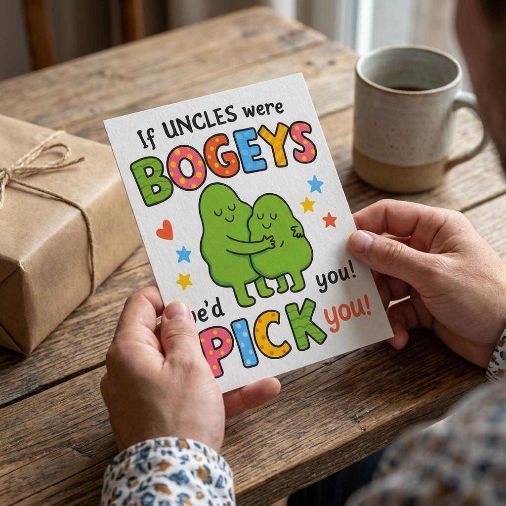 Uncle Gift Card Funny Uncle Gifts, Uncle Gifts from Niece, New Uncle Gift, Best Uncle Gift Idea, Funny Uncle Greeting Card, Gifts for Uncle