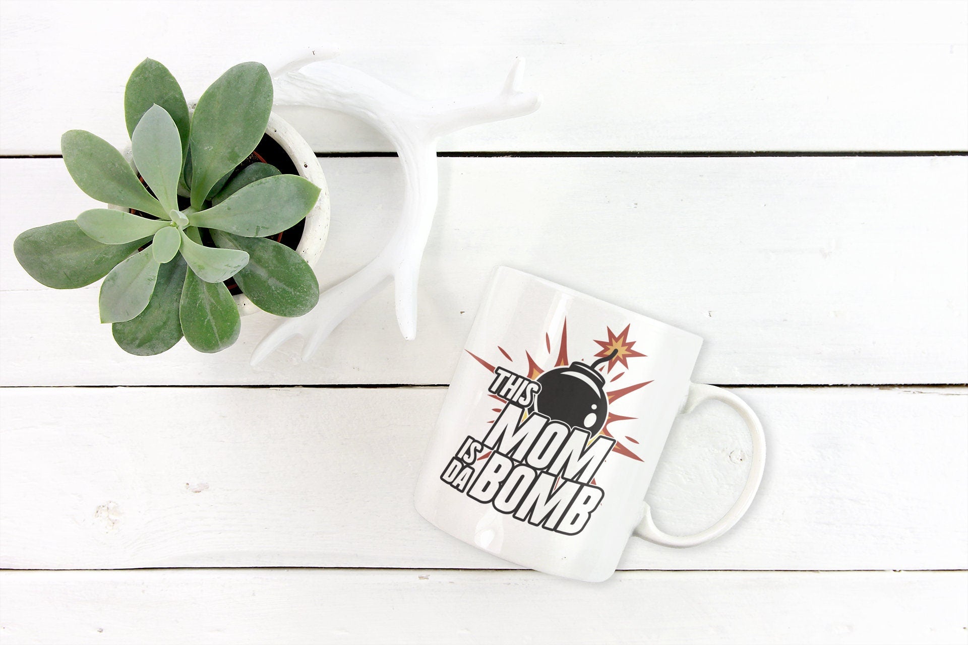 This mom is da Bomb! Gift Mug Birthday Gift idea Mug, Nice Cup Mug