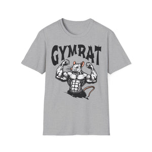 Gym Rat T-Shirt - Best Gym Shirt for Workout Motivation, Unisex Tee for Gym Lovers, Brain Gym Apparel, Fitness Gift, Funny Gym Meme Top, Gym
