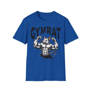 Gym Rat T-Shirt - Best Gym Shirt for Workout Motivation, Unisex Tee for Gym Lovers, Brain Gym Apparel, Fitness Gift, Funny Gym Meme Top, Gym