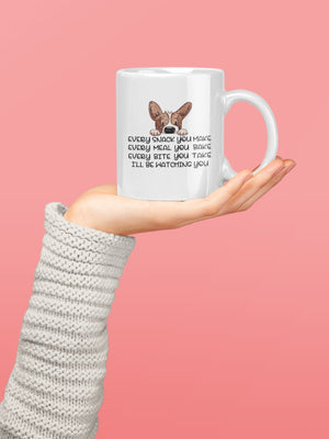 Custom Dog Mug: Personalized Pet Portrait, Dog Memorial Gift