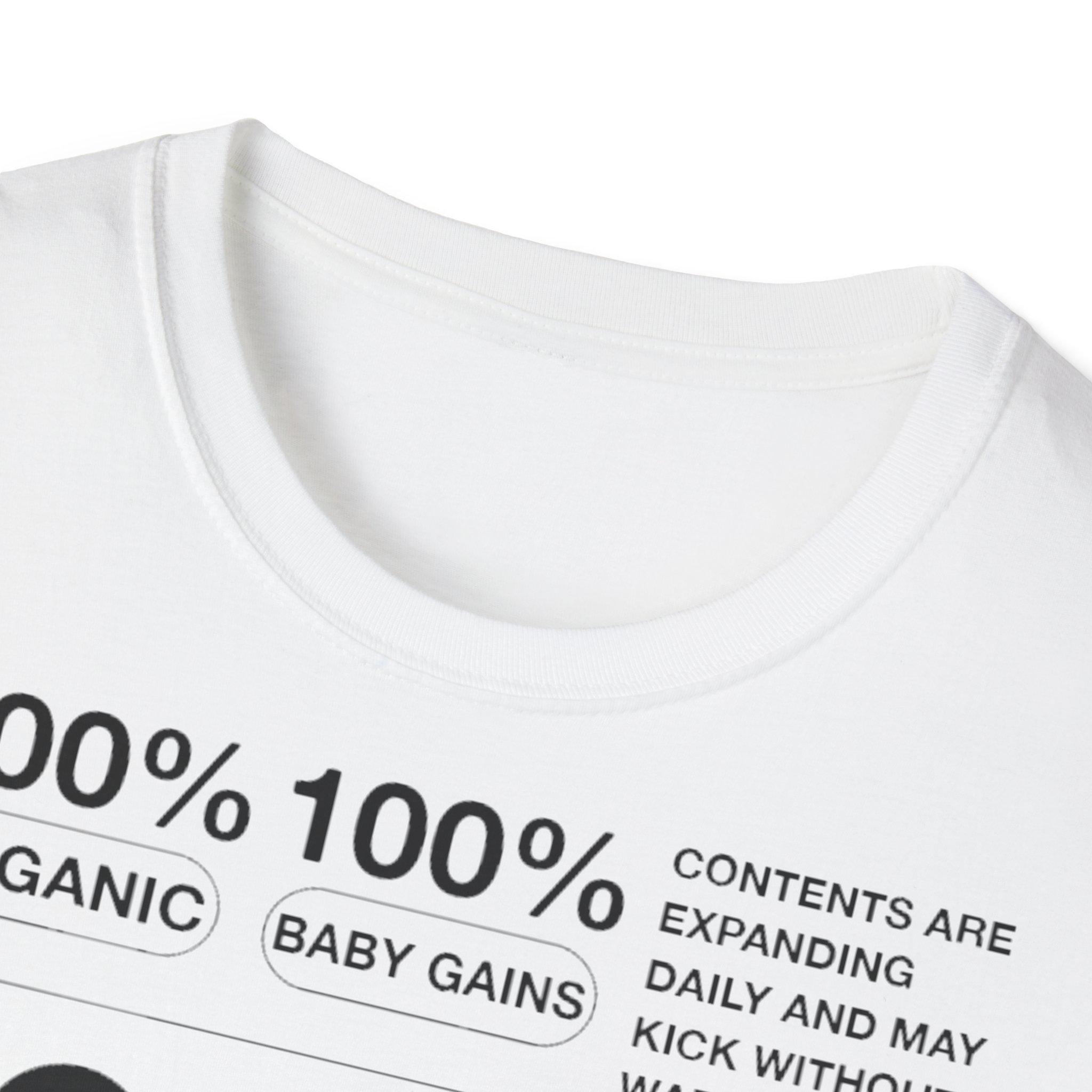 Fitness Workout Reveal T-Shirt, Gym Buddy Maternity Gift, Bodybuilder Pregnancy Announcement Shirt, Weightlifting Baby Announcement Outfit,