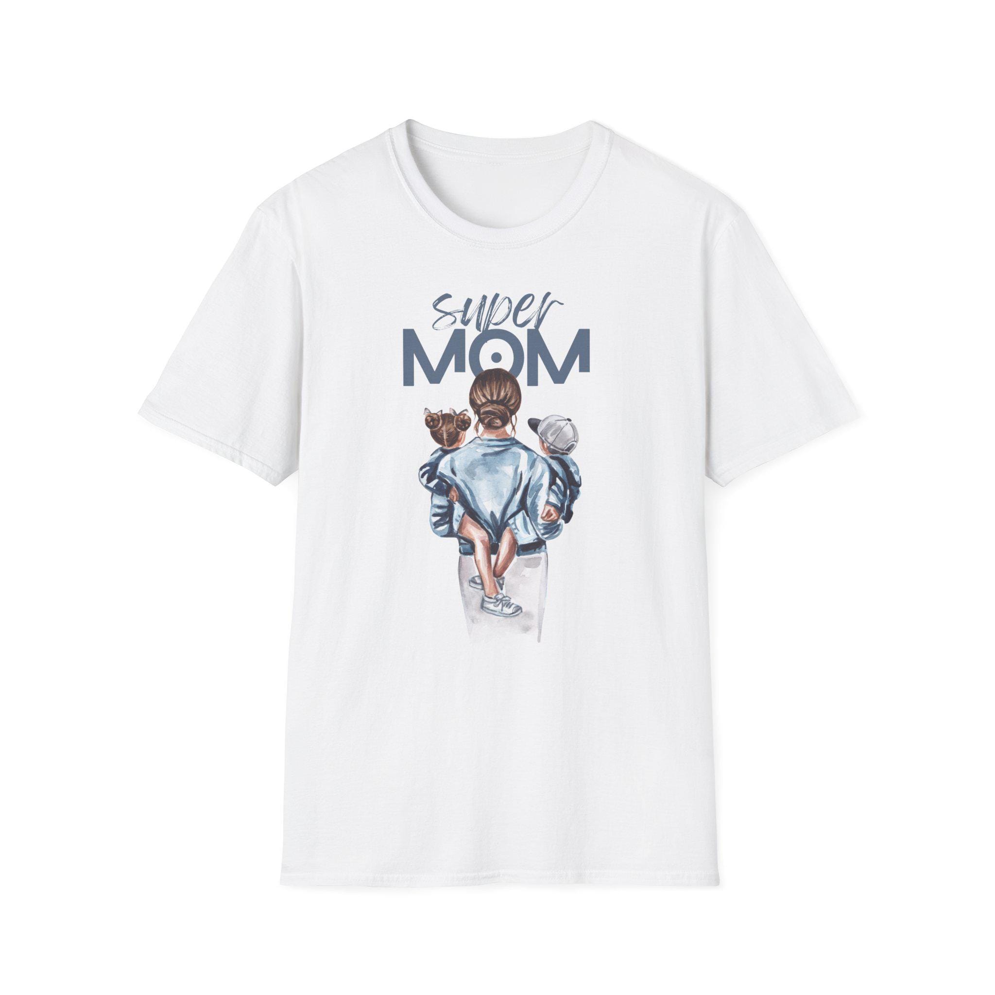 Super Mom Unisex T-Shirt, Mother's Day Gift, Birthday Present for Her, Love Tee for Moms
