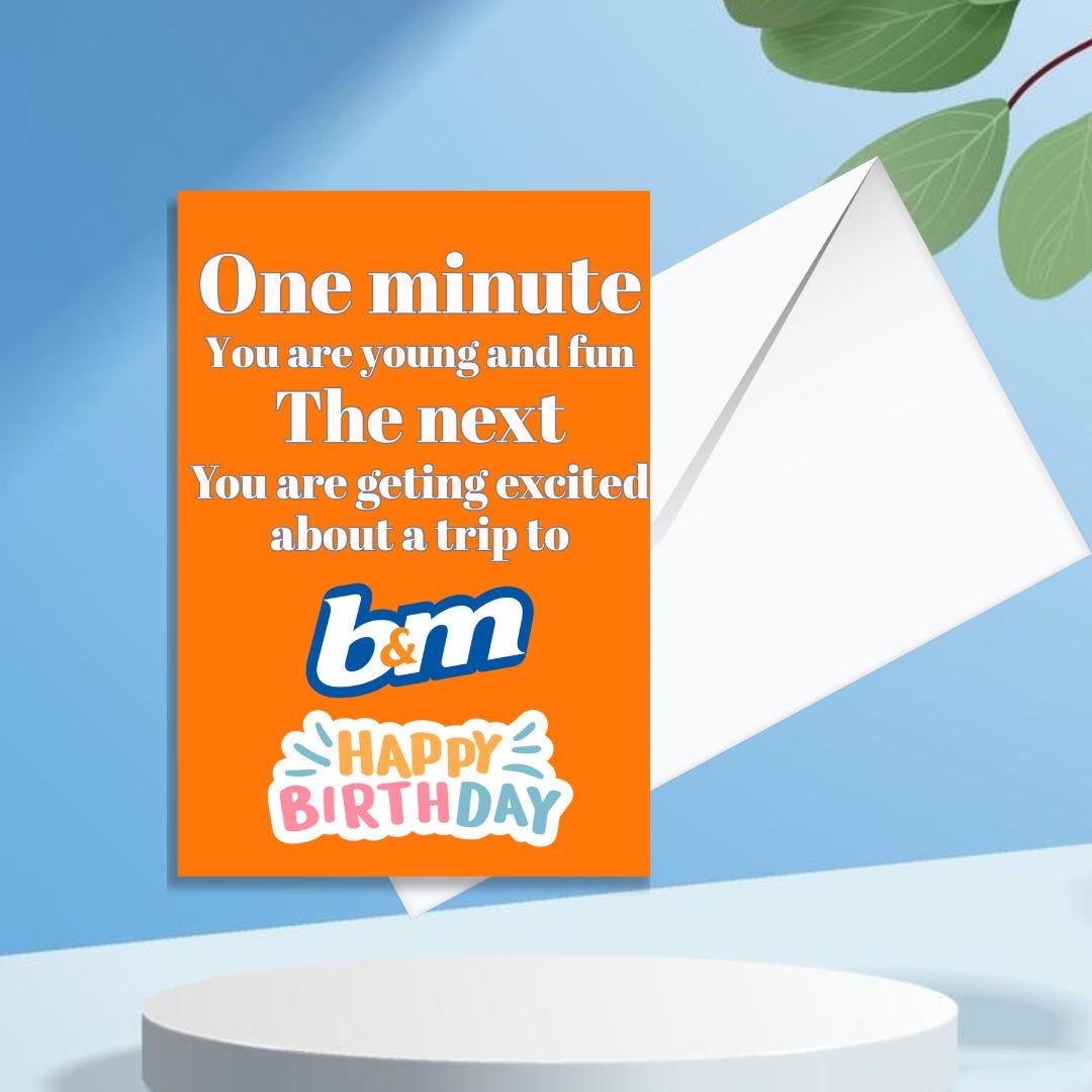 Birthday Card with Envelope Greeting Happy Birthday For friend, sister, mum, dad a5 birthday card with envelope for her or him