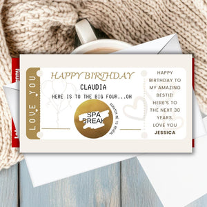 Birthday Scratch Card – Personalised Reveal Card for a Special Birthday Surprise